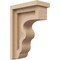 Ekena Millwork 3"W x 6"D x 9"H Classic Highland Rough Cedar Woodgrain TimberThane Corbel, Primed Tan CORUR03X06X09HLDRCPR - alternate 1